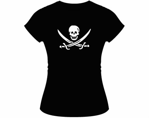 Dámské tričko Classic Pirát