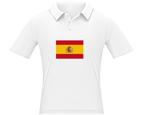 Pánská polokošile Španělská vlajka