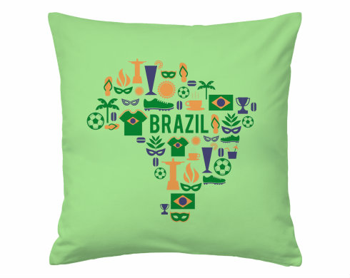 Polštář MAX Mapa Brazílie