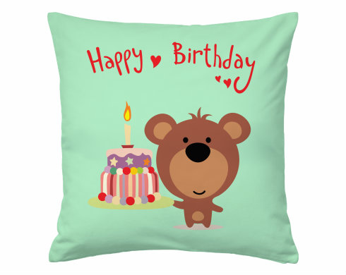 Polštář MAX Happy Birthday Bear