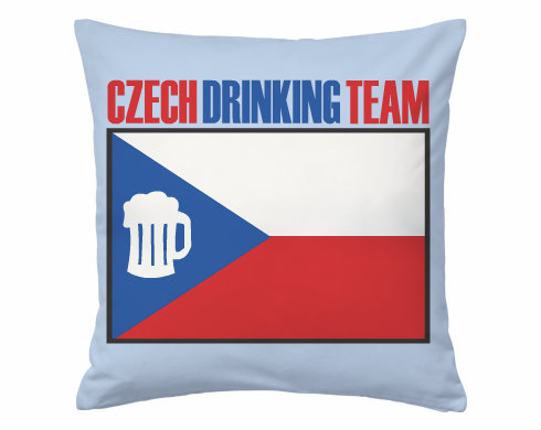 Polštář MAX Czech drinking team