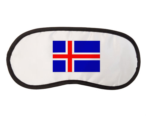 Maska na spaní - škraboška Island