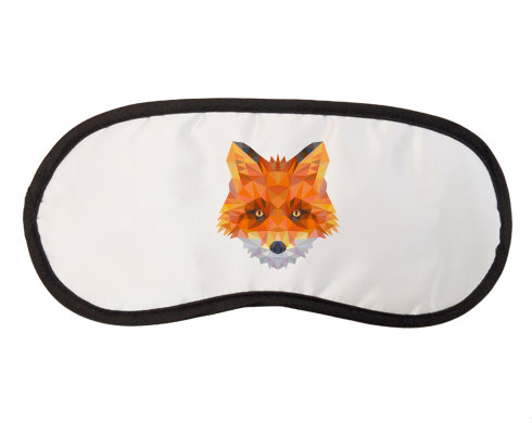 Maska na spaní - škraboška liška