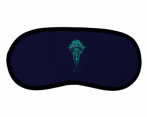 Maska na spaní - škraboška medúza