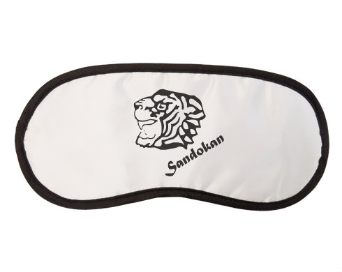 Maska na spaní - škraboška Sandokanův tygr