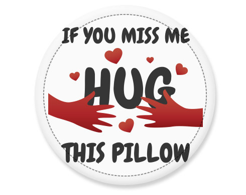 Placka Hug this pillow