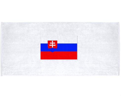 Celopotištěný sportovní ručník Slovensko
