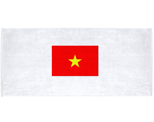 Celopotištěný sportovní ručník Vietnam