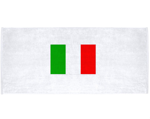Celopotištěný sportovní ručník Itálie