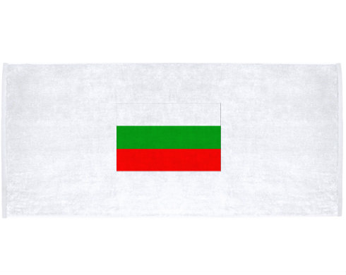 Celopotištěný sportovní ručník Bulharsko