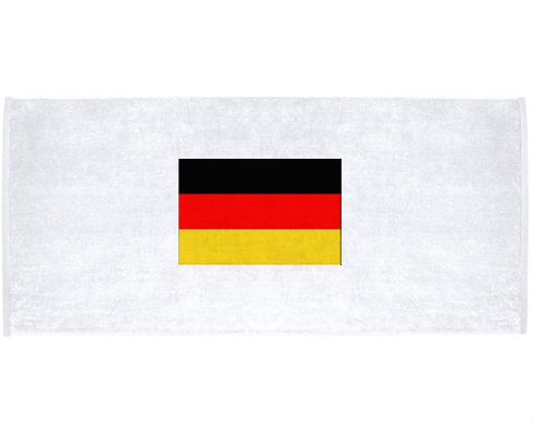 Celopotištěný sportovní ručník Německo