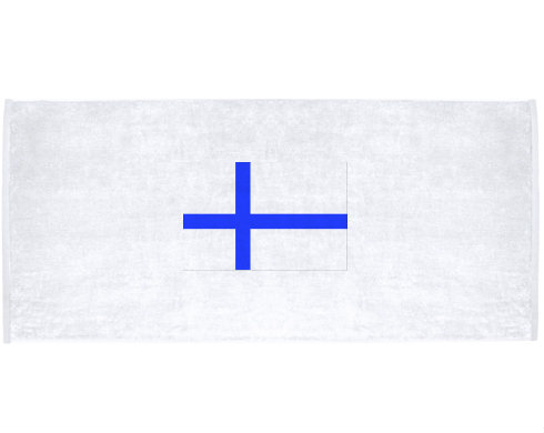 Celopotištěný sportovní ručník Finsko