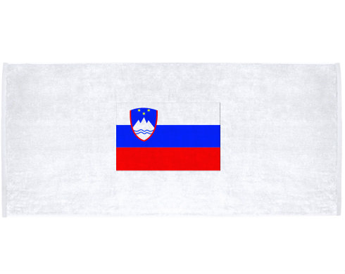 Celopotištěný sportovní ručník Slovinsko
