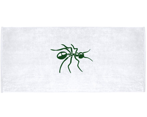 Celopotištěný sportovní ručník mravenec