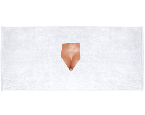 Celopotištěný sportovní ručník Simply the breast