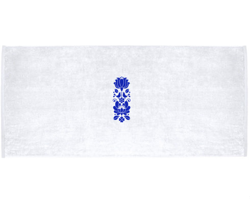 Celopotištěný sportovní ručník Folklorní motiv cibuláku