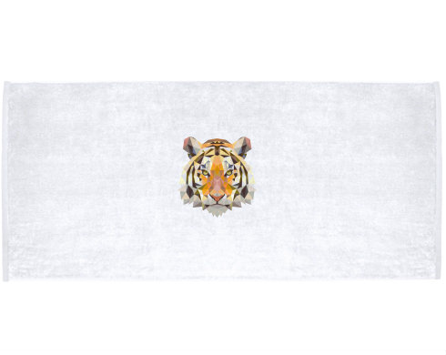 Celopotištěný sportovní ručník Tygr