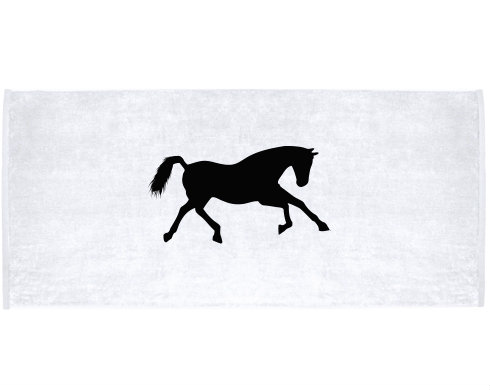 Celopotištěný sportovní ručník Běžící kůň