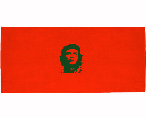 Celopotištěný sportovní ručník Che Guevara