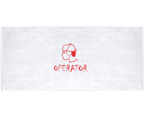 Celopotištěný sportovní ručník Operátor