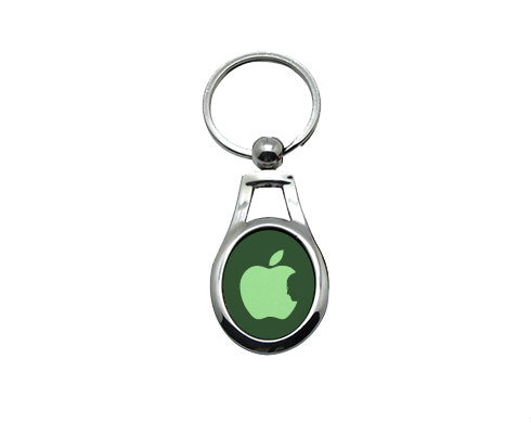 Klíčenka ovál Apple Jobs