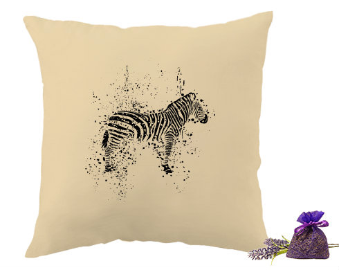 Levandulový polštář Zebra