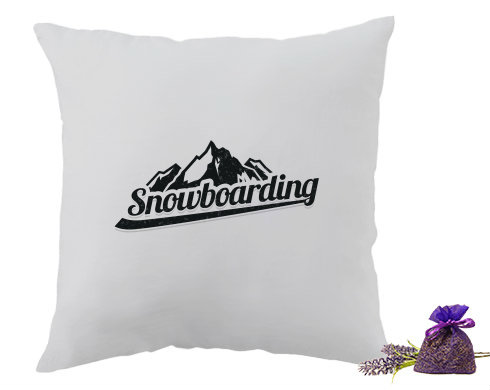 Levandulový polštář Snowboarding