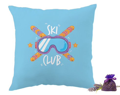Levandulový polštář Ski club