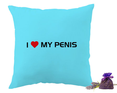Levandulový polštář I love my penis