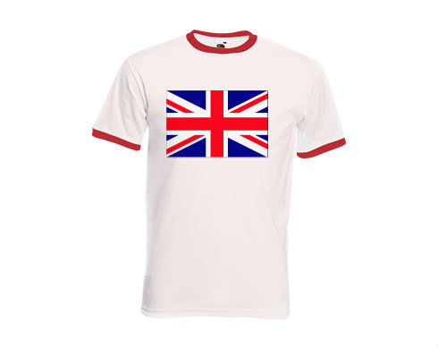 Pánské tričko s kontrastními lemy Velká Britanie