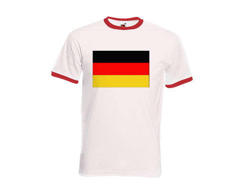 Pánské tričko s kontrastními lemy Německo