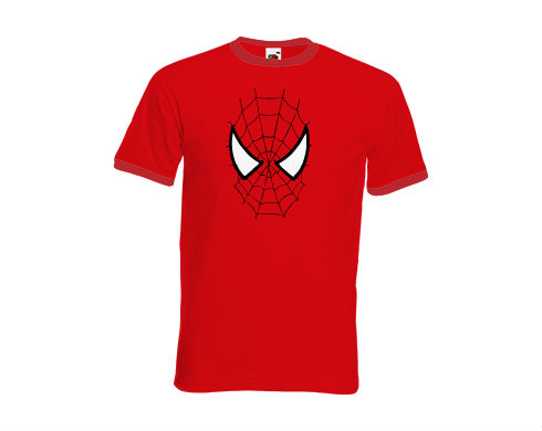 Pánské tričko s kontrastními lemy Spiderman