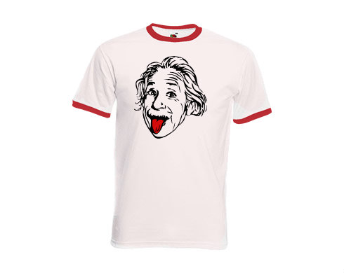 Pánské tričko s kontrastními lemy Einstein