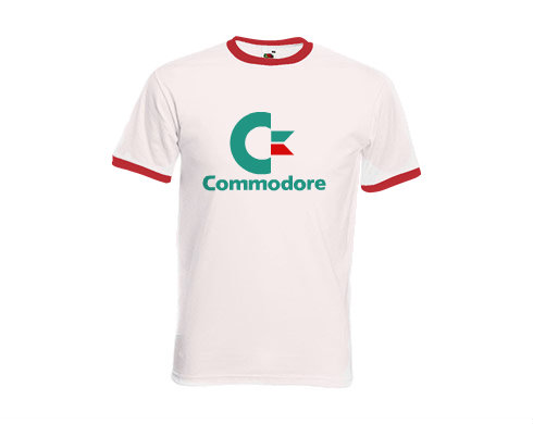 Pánské tričko s kontrastními lemy Commodore