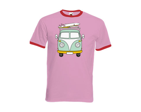 Pánské tričko s kontrastními lemy Camper Van