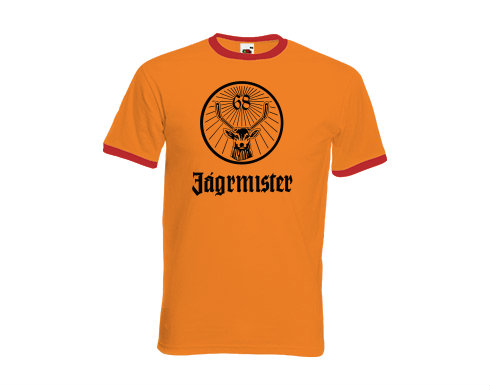 Pánské tričko s kontrastními lemy Jágrmistr
