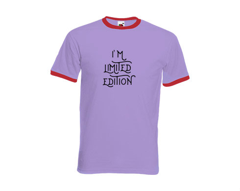 Pánské tričko s kontrastními lemy I'm limited edition