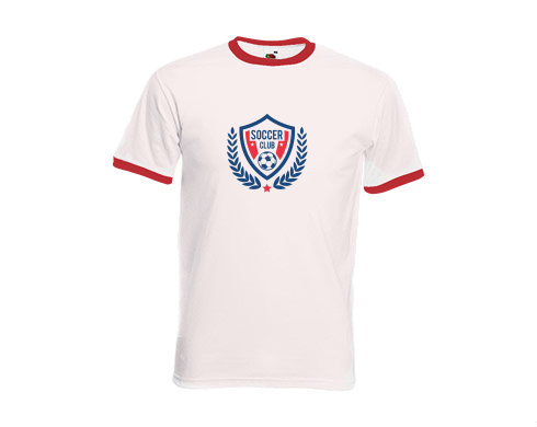 Pánské tričko s kontrastními lemy Fotbalový klub