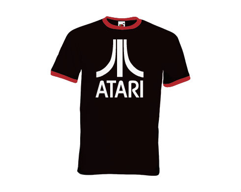 Pánské tričko s kontrastními lemy Atari