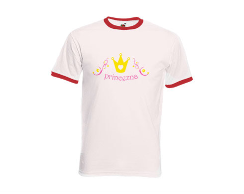 Pánské tričko s kontrastními lemy Princezna