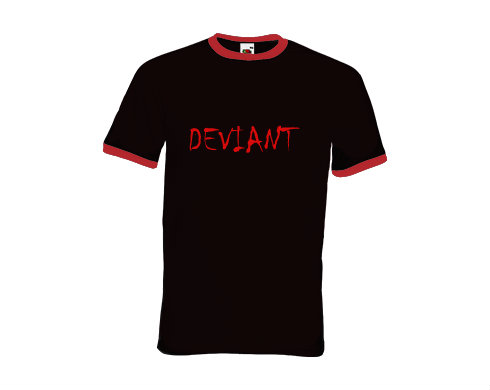 Pánské tričko s kontrastními lemy Deviant