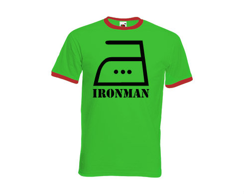 Pánské tričko s kontrastními lemy Ironman