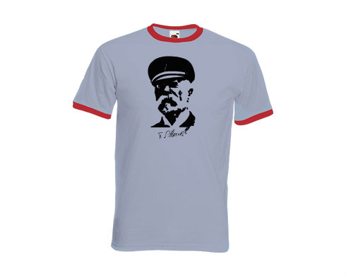 Pánské tričko s kontrastními lemy Masaryk