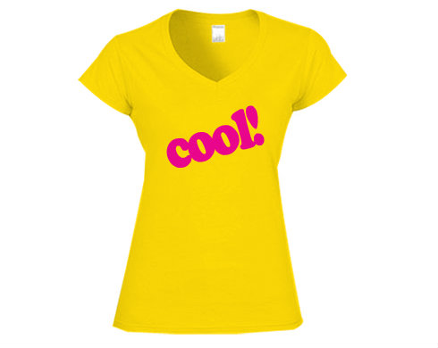 Dámské tričko V-výstřih Cool!