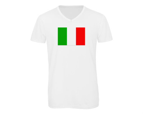 Pánské triko s výstřihem do V Itálie