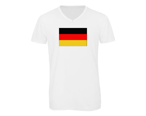 Pánské triko s výstřihem do V Německo
