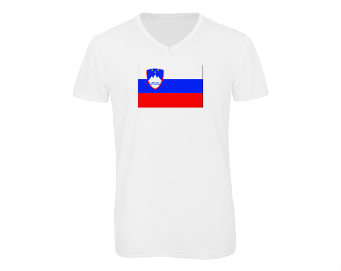 Pánské triko s výstřihem do V Slovinsko