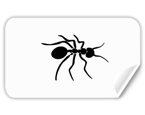 Samolepky obdelník mravenec