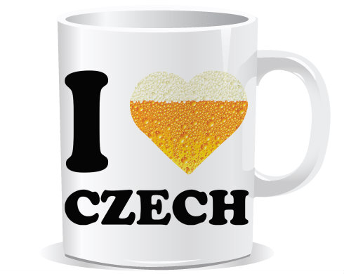 Hrnek Premium I love czech beer