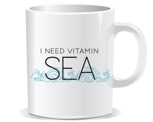 Hrnek Premium I need vitamin sea